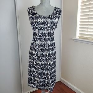 RN Studios Black and White Sleeveless Dress XL